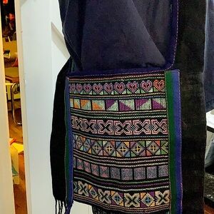 New Shoulder Bag Embroidered Cotton&Linen